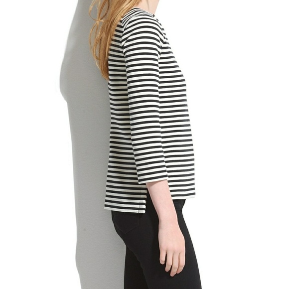 🚩 SALE MADEWELL Ridge Stripe Top S - Picture 3 of 7